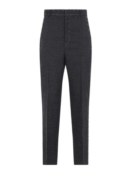 25FW 모스키노 스트레이트 팬츠 252D030454173500 Black