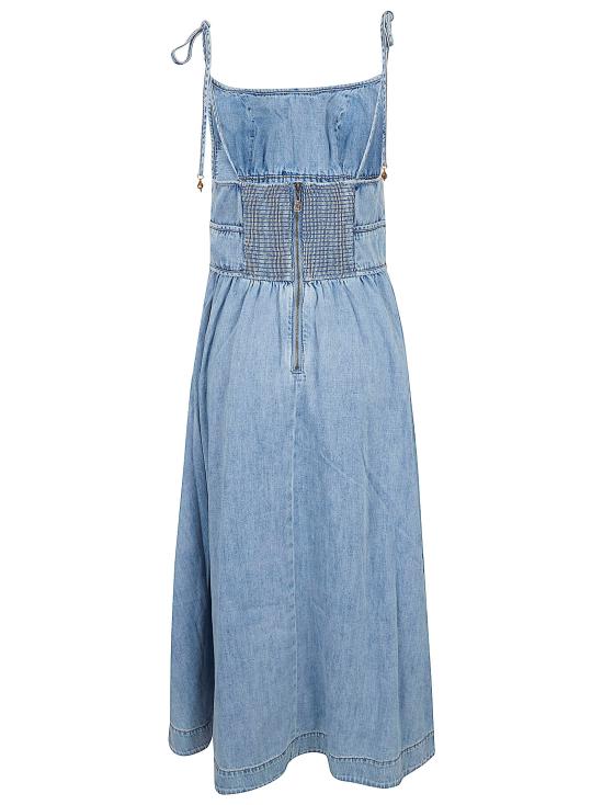 26SS 짐머만 롱 원피스 5462DRS262 SKYLK SKYLARK - ZIMMERMANN