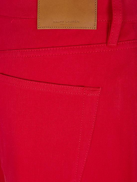 26SS 랄프 로렌 스트레이트 팬츠 290P12986001 BRIGHT RED - RALPH LAUREN