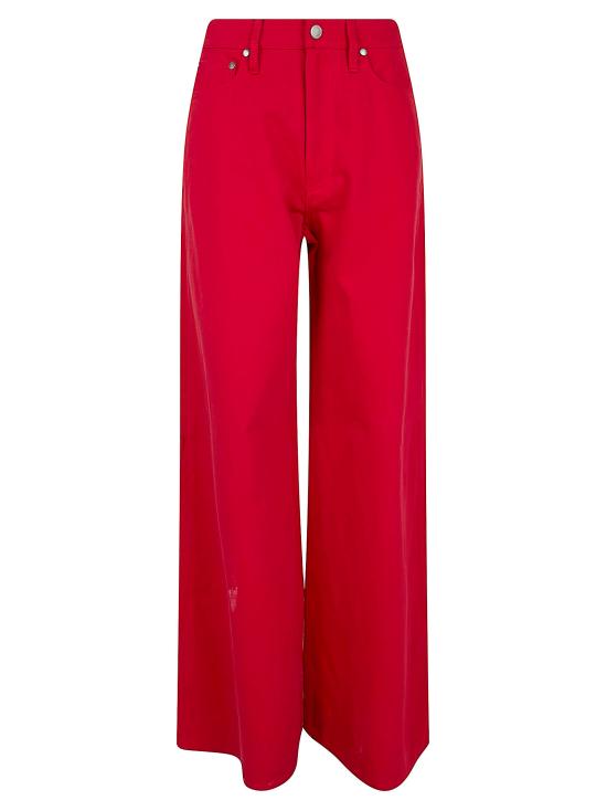 26SS 랄프 로렌 스트레이트 팬츠 290P12986001 BRIGHT RED