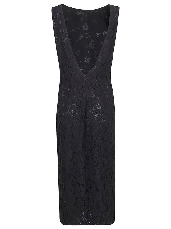 26SS 핑코 롱 원피스 106588 A330 Z99 NERO LIMOUSINE - PINKO