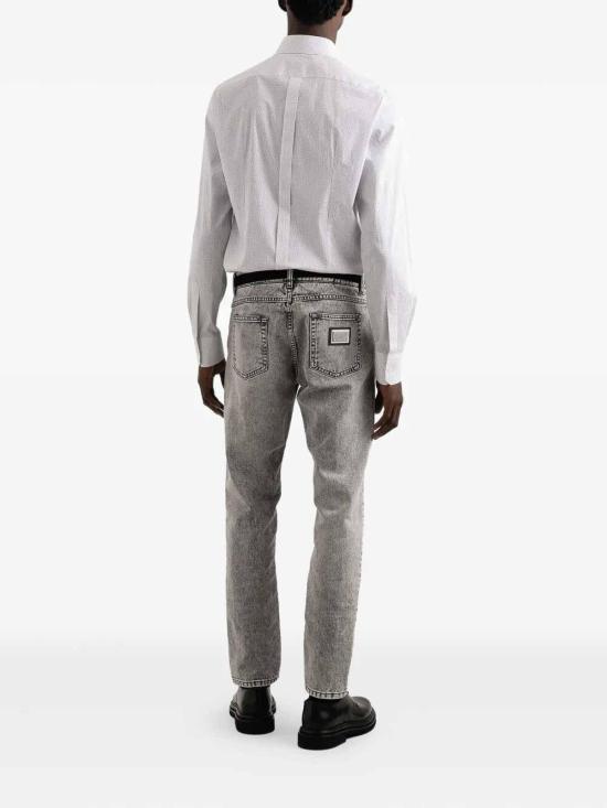 25FW 돌체앤가바나 긴팔 셔츠 G5KH7TFMRBOS8030 White - DOLCE & GABBANA