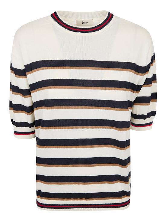 26SS 에르노 반팔 티셔츠 MG000239D 72118 1092 BIANCO BLU