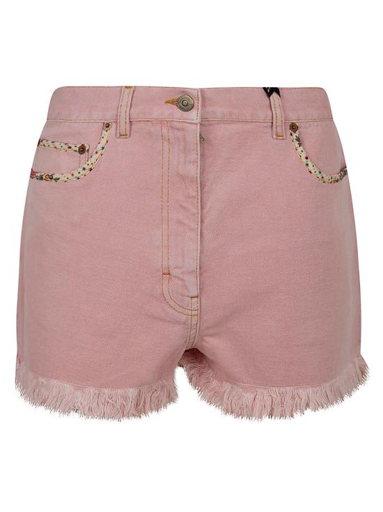 26SS 발렌티노 가라바니 데님 숏팬츠 BDDB8S 9Y9 O45 OLD ROSE