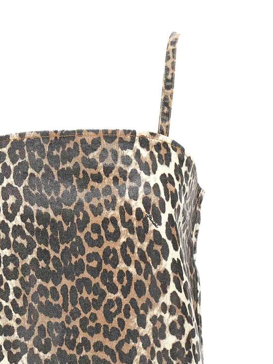 25SS 가니 숏팬츠 J1661943 Animal Print - GANNI