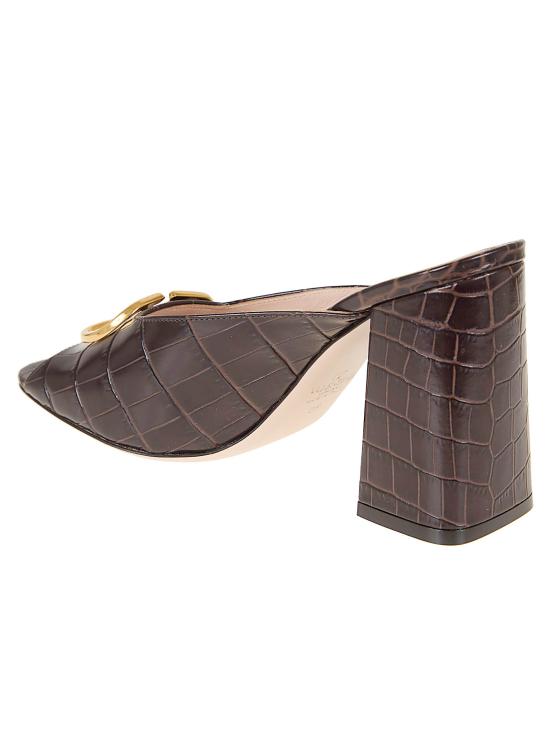 26SS 발렌티노 가라바니 뮬/슬리퍼 WS0NW6 LUR REL OAK BROWN - VALENTINO GARAVANI