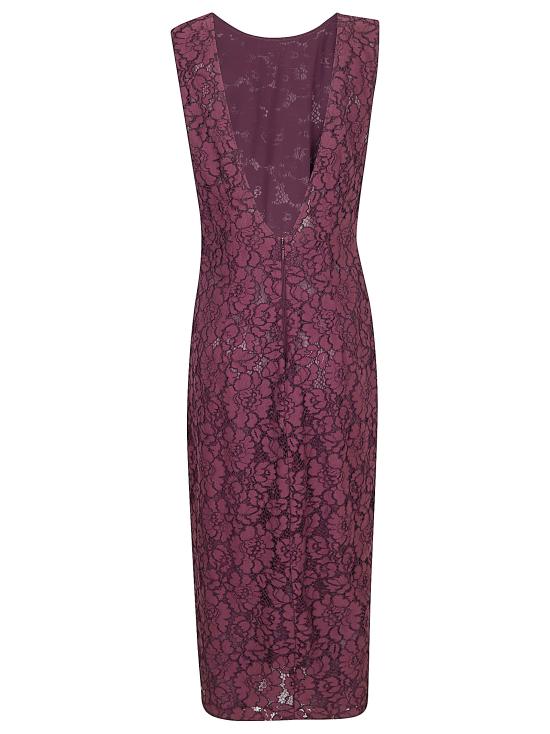 26SS 핑코 롱 원피스 106588 A330 R57 BORDEAUX - PINKO