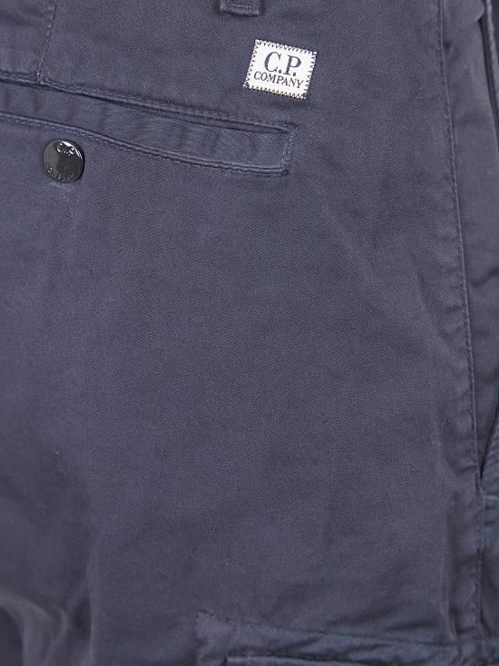 26SS 씨피 컴퍼니 스트레치 새틴 카고 팬츠 RSCMPA743A 005694G 888 TOTAL ECLIPSE - C.P. COMPANY