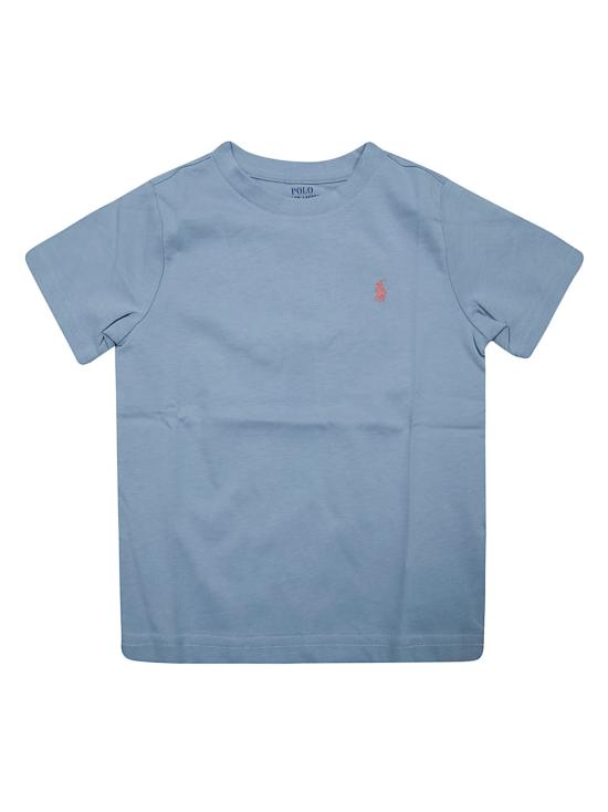 26SS [키즈] 랄프 로렌 티셔츠 322832904 512 ESTATE BLUE C2329
