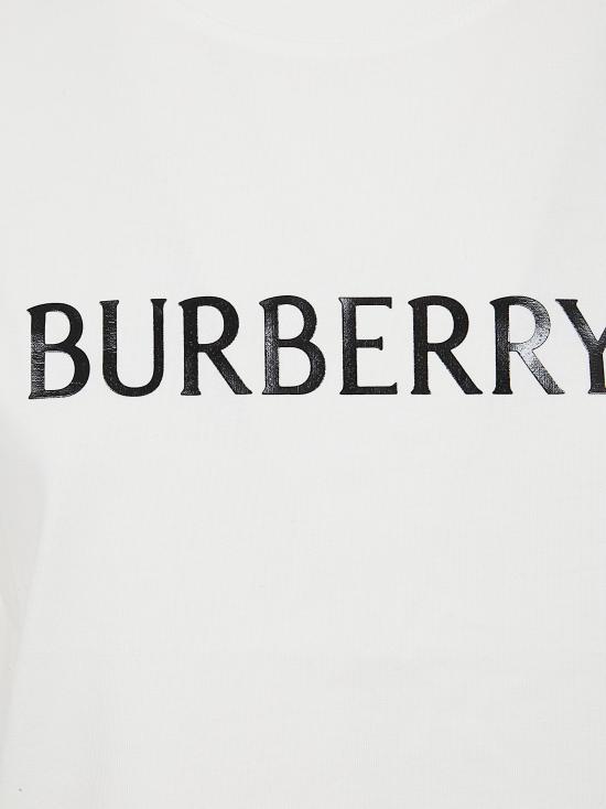 26SS 버버리 로고 코튼 티셔츠 8118978 CHALK - BURBERRY