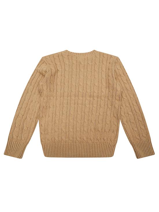 26SS [키즈] 랄프 로렌 풀오버 323702674 515 CLASSIC CAMEL HEATHER C8167 - RALPH LAUREN