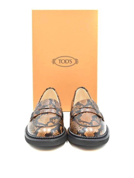  토즈 로퍼 XXW76B0BP10THY9999 Animal Print - TODS