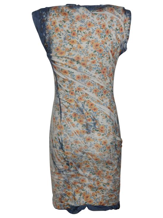 26SS 디젤 미디 원피스 A229370IFBA 8GJA MULTICOLOR - DIESEL