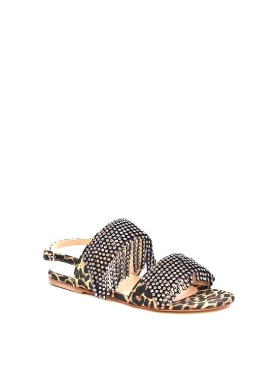 폴리플럼 샌들 164089 Animal Print - POLLY PLUME