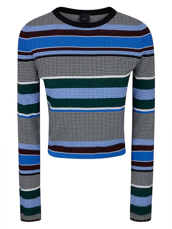 26SS 핑코 스웨터 106367 A355 ZEA NERO AZZURRO