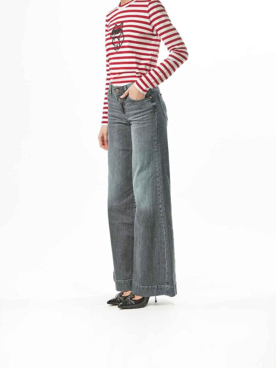 25SS 베르사체 스트레이트 팬츠 78HAB561CDWA8904 Denim - VERSACE