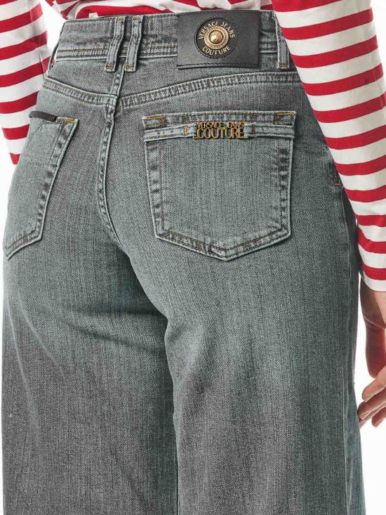 25SS 베르사체 스트레이트 팬츠 78HAB561CDWA8904 Denim - VERSACE