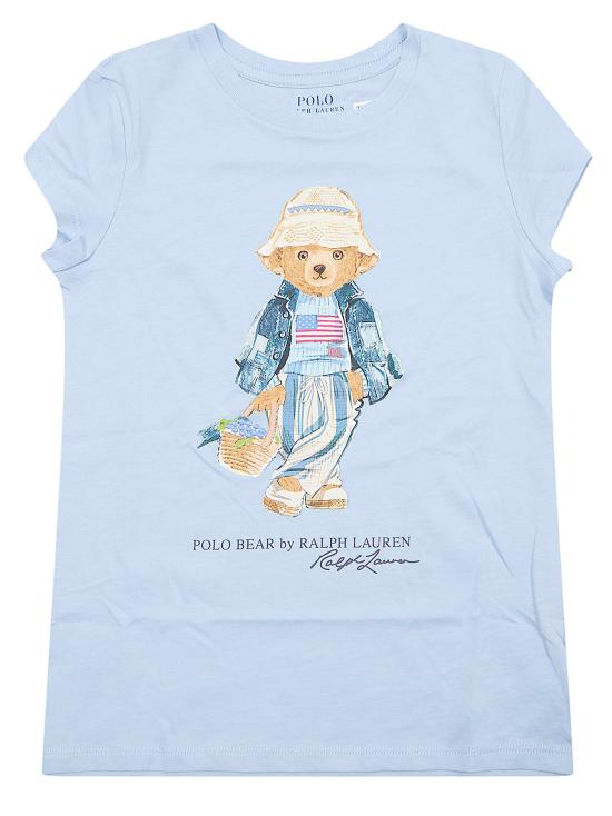 26SS [키즈] 랄프 로렌 티셔츠 313A11759 002 ESTATE BLUE