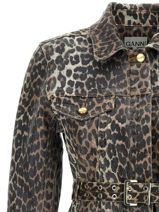 25SS 가니 숏팬츠 J1605943 Animal Print - GANNI