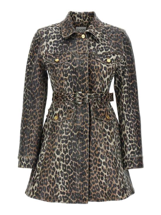 25SS 가니 숏팬츠 J1605943 Animal Print