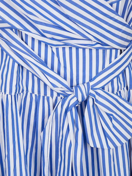 26SS 랄프 로렌 롱 원피스 200P13459 001 BLUE WHITE - RALPH LAUREN