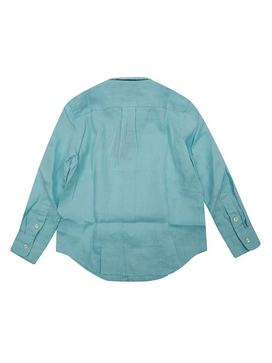 26SS [키즈] 랄프 로렌 셔츠 322967600 506 PARAKEET - RALPH LAUREN