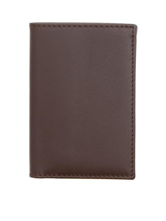 26SS 꼼데가르송 명함지갑 SA6400 marrone MARRONE