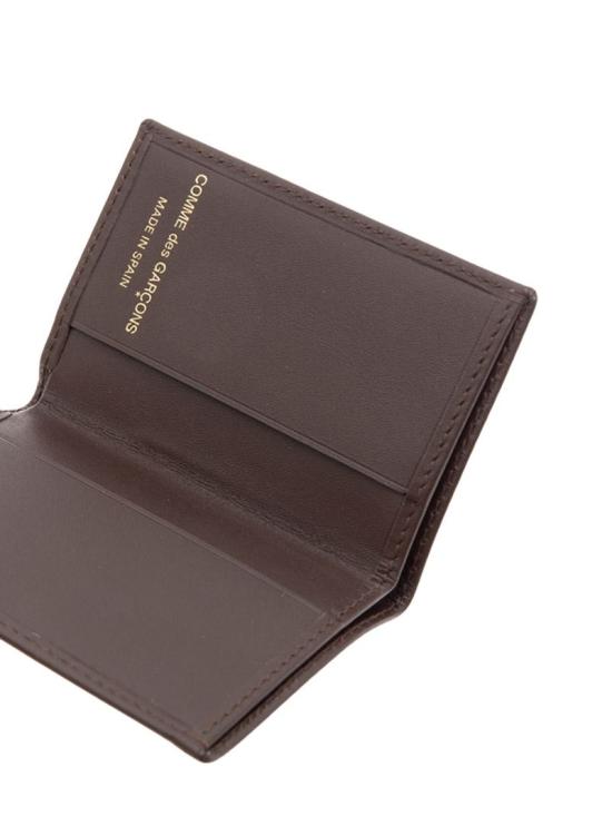 26SS 꼼데가르송 명함지갑 SA6400 marrone MARRONE - COMME DES GARCONS