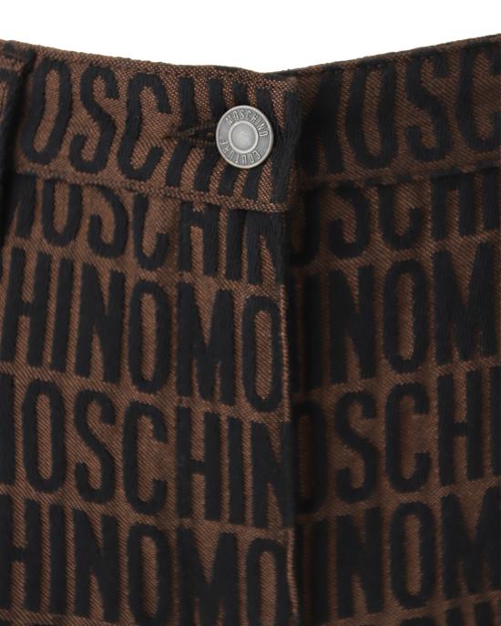 26SS 모스키노 스트레이트 팬츠 0319 2723 A1103 MARRONE - MOSCHINO