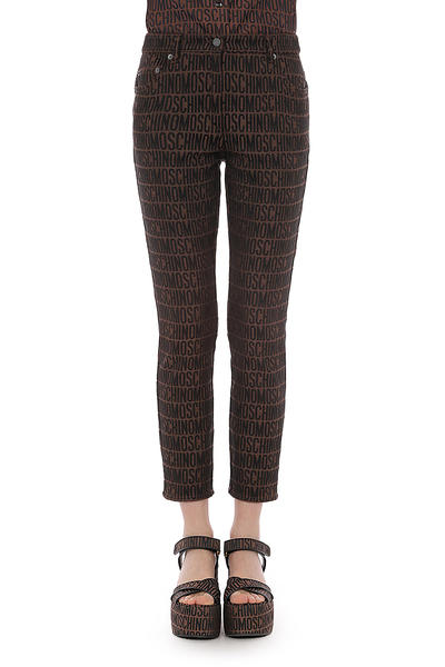 26SS 모스키노 스트레이트 팬츠 0319 2723 A1103 MARRONE - MOSCHINO