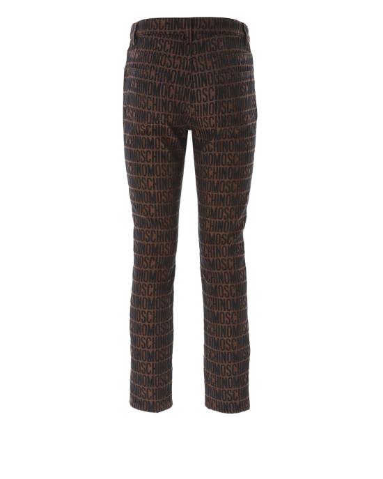 26SS 모스키노 스트레이트 팬츠 0319 2723 A1103 MARRONE - MOSCHINO