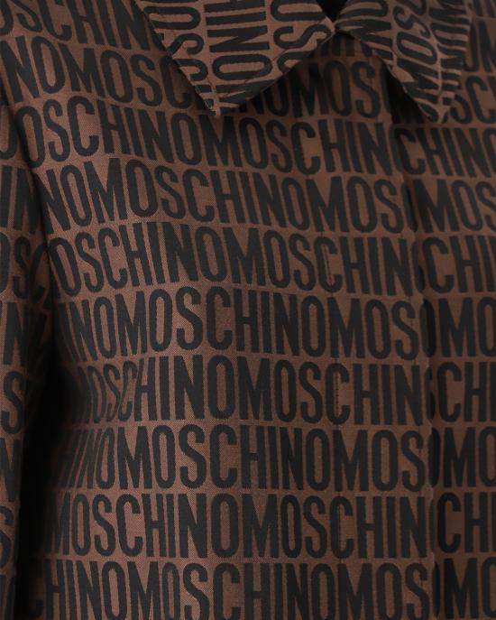 26SS 모스키노 트렌치 코트 0604 7715 1103 MARRONE - MOSCHINO