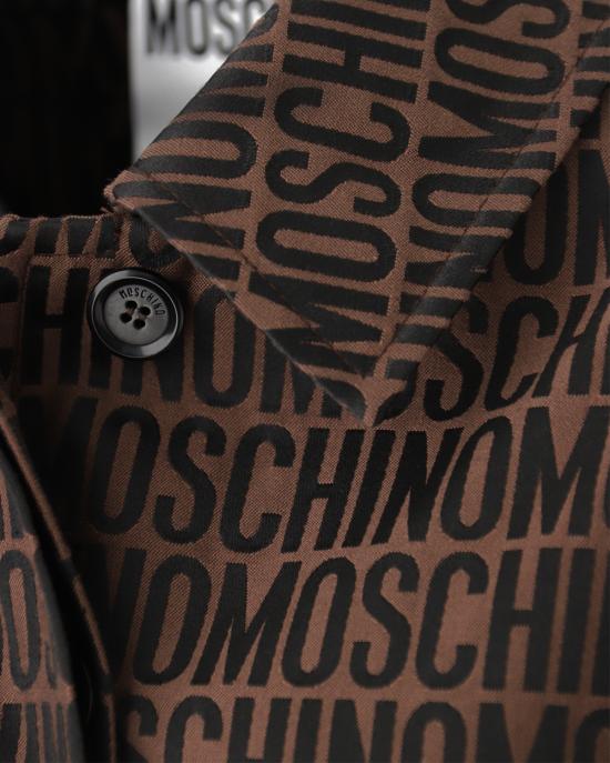 26SS 모스키노 트렌치 코트 0604 7715 1103 MARRONE - MOSCHINO