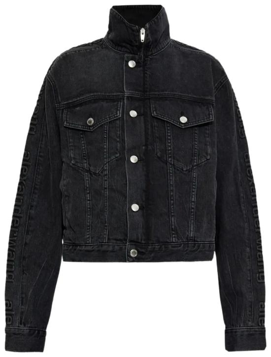 26SS 알렉산더 왕 데님 자켓 4DC1262961 Black