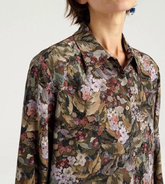 25FW 모모니 블라우스 SH004 Grey - MOMONÍ