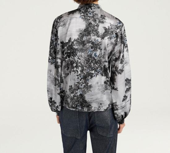 25FW 모모니 블라우스 SH030 Grey - MOMONÍ