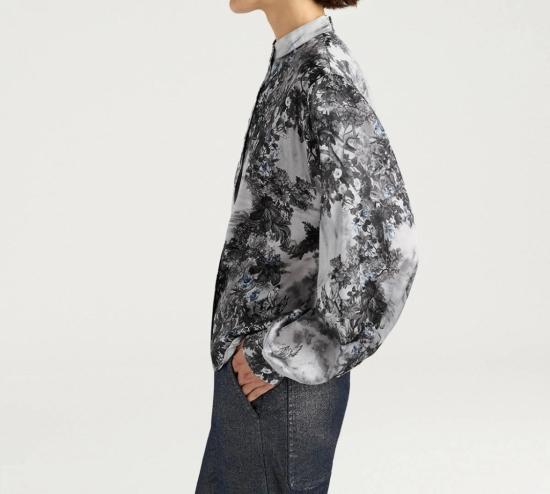 25FW 모모니 블라우스 SH030 Grey - MOMONÍ