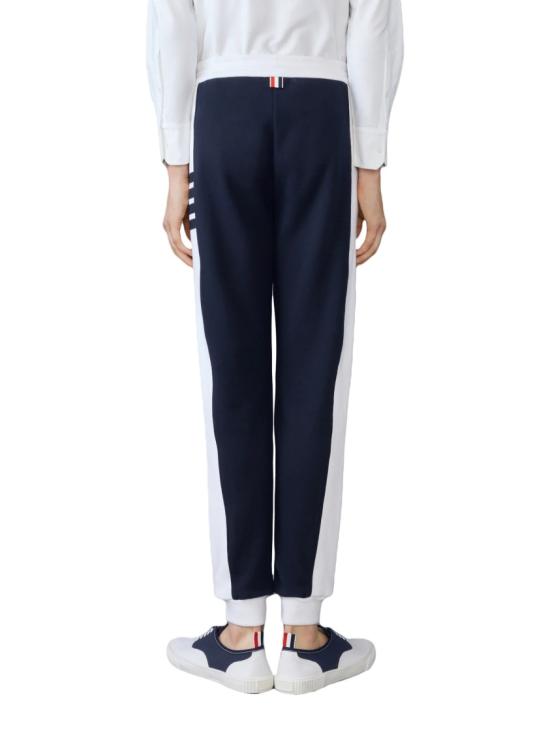 26SS 톰브라운 클래식 4바 저지 루프백 스웨트팬츠 MJQ213A03037 Black - THOM BROWNE