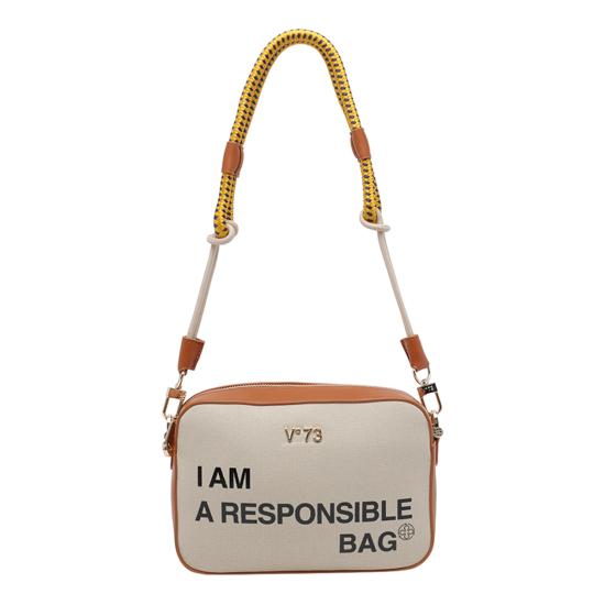 26SS 브이73 숄더백 73BS9N006 OFF WHITE CUOIO White