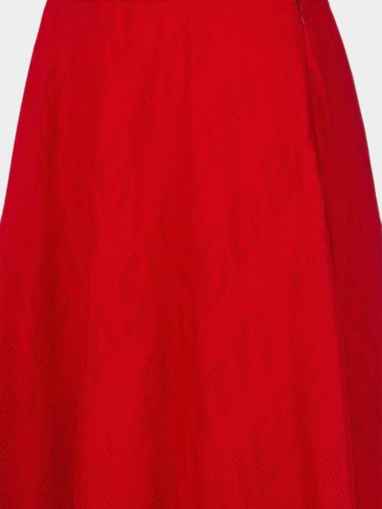  발렌시아가 미디 스커트 647644TJV326361 Red - BALENCIAGA