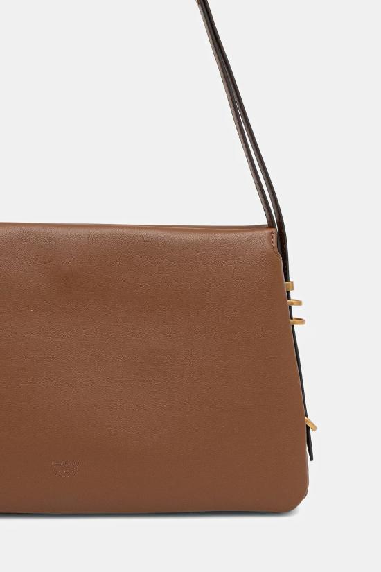 26SS 핑코 토트백 105161A0QO L17Q Marrone leone antique gold - PINKO