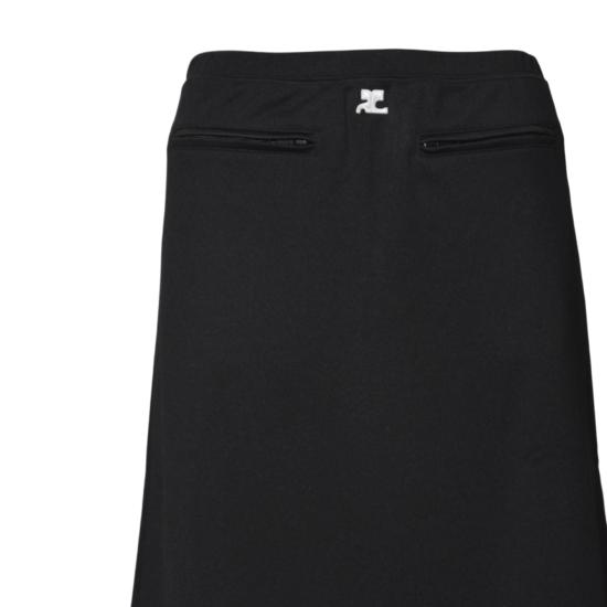 26SS 쿠레쥬 미디 스커트 325JJU296JS0250 9999 Nero - COURREGES