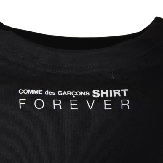 26SS 꼼데가르송 반팔 티셔츠 FZT004PER 1BLACK Black - COMME DES GARCONS