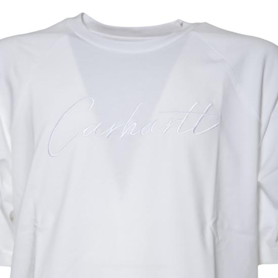 26SS 칼하트 WIP 반팔 티셔츠 I035306 02XX White - CARHARTT WIP