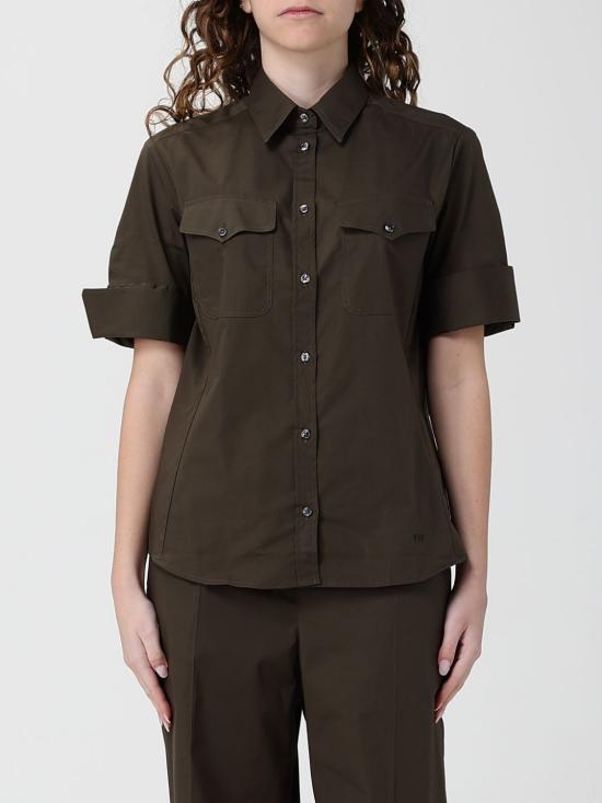 26SS 페이 셔츠 NCWA252600SZGR V613 Green