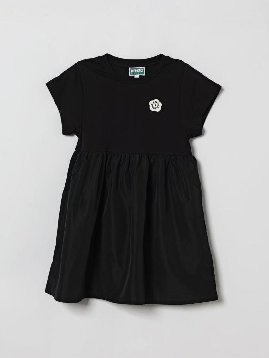 26SS [키즈] 겐조 원피스 K61781 09B Black