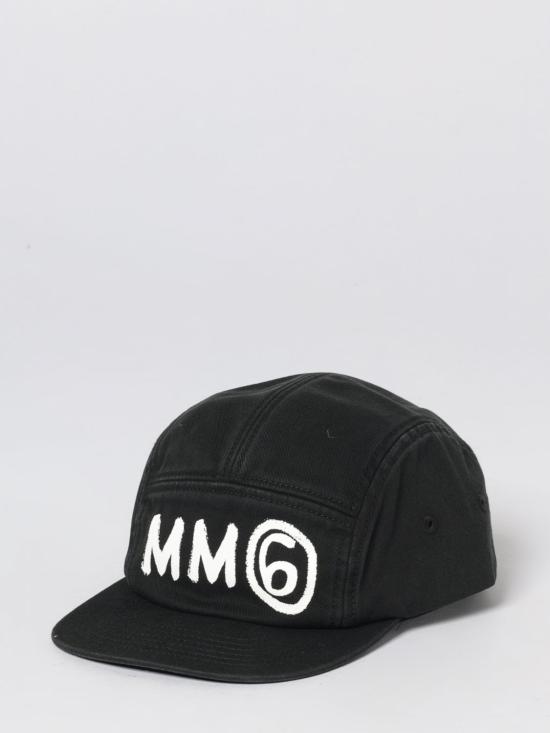 26SS [키즈] MM6 메종마르지엘라 모자 M61031MM05S M6900 Black