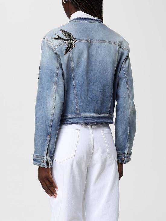 26SS 칼라거펠트 자켓 81KW1404 150 Denim - KARL LAGERFELD