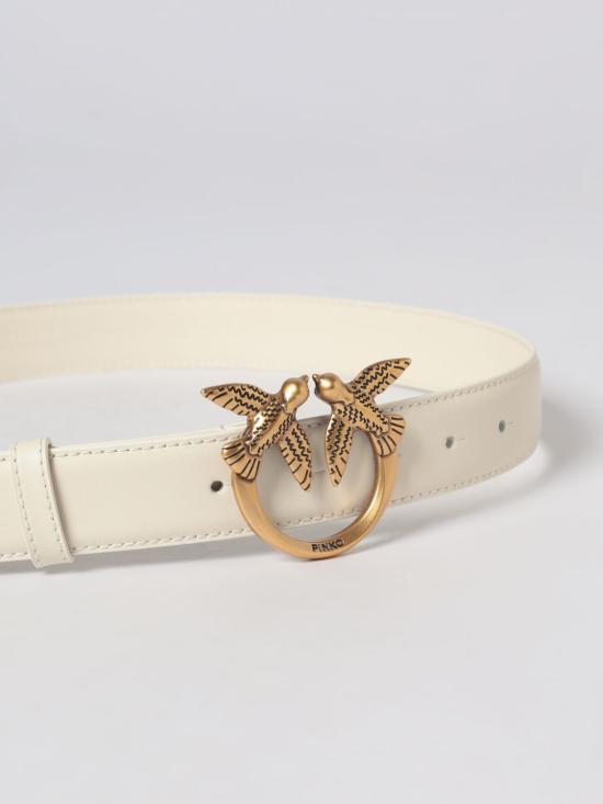 26SS 핑코 레귤러 벨트 100125A0F1 Z14Q White - PINKO