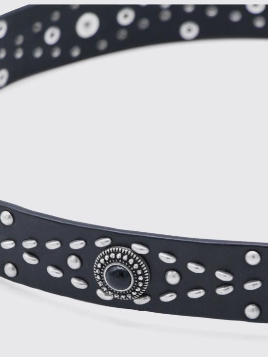 26SS 골든구스 레귤러 벨트 GWA00809A000817 90100 Black - GOLDEN GOOSE